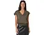Metallic V-Neck Sweater
