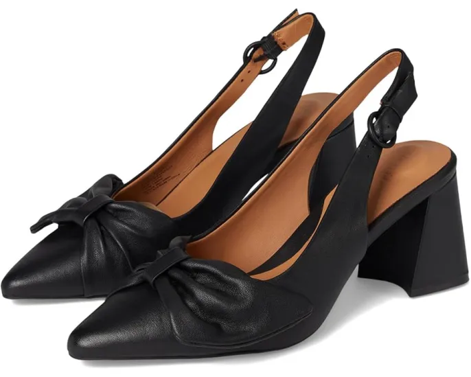 Туфли Gentle Souls by Kenneth Cole Diana с острым носком и бантом на блочном каблуке