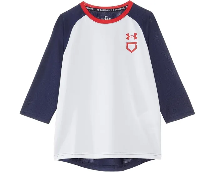 Футболка Under Armour Utility с рукавом 3/4 для детей