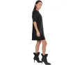 Мини-платье AllSaints Sparkle Tee Dress с блестками