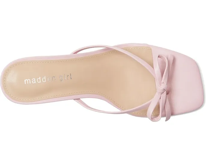 Madden Girl Туфли Charlotte с квадратным носком и бантом на низком каблуке