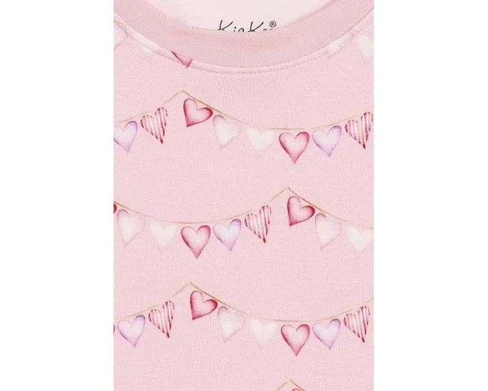 Детский комплект пижамы Print Short Sleeve Pajama Set из бамбука от Kickee Pants Kids