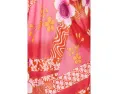 Платье Natori Magnolia Printed Satin Gown из атласа с принтом магнолии