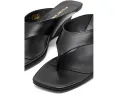 Босоножки Vinnie Wedge Thong 50 на танкетке с открытым квадратным носком из натуральной кожи