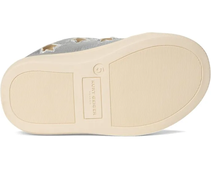 Детские кроссовки Kurt Geiger London Kids Mini Lane Star с золотыми звездами