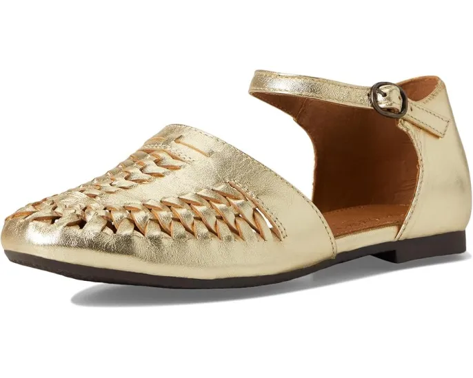 Балетки Seychelles Crimson с плетеным верхом из кожи и регулируемым ремешком