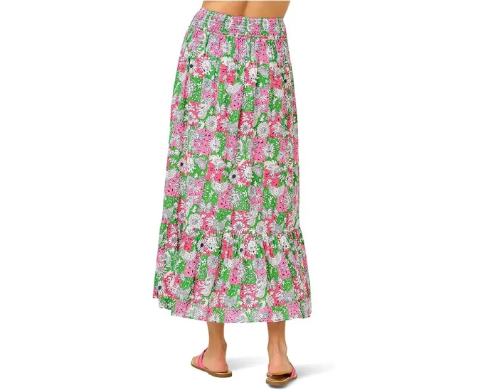 Макси-юбка Enzo для пляжа на кулиске от Lilly Pulitzer