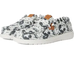 Детские кеды Hey Dude Kids Wally Mickey Mouse Print с принтом Микки Мауса