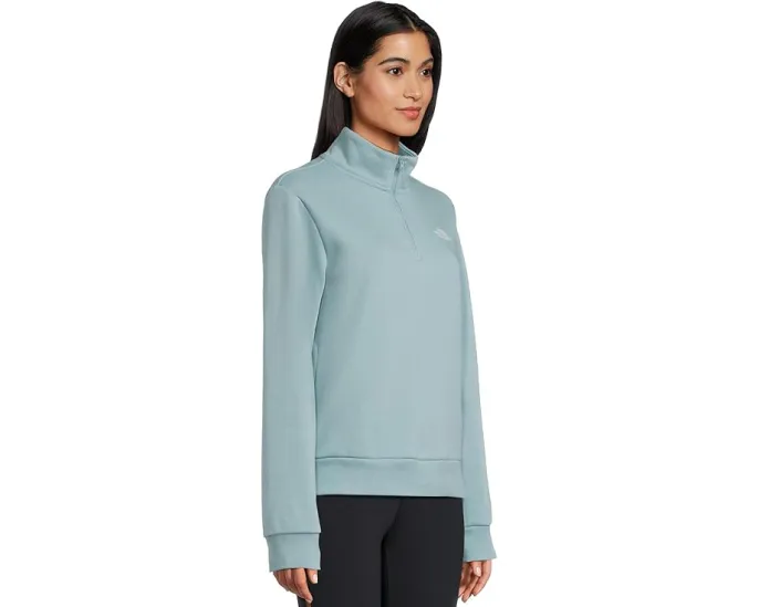 Свитшот The North Face Evolution с молнией на четверть и вышивкой