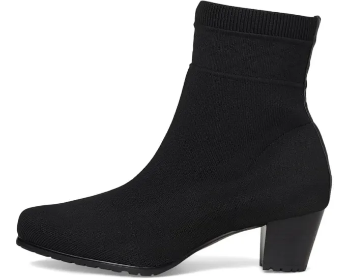 Ботильоны Kalista из эластичного трикотажа с квадратным носком и каблуком David Tate