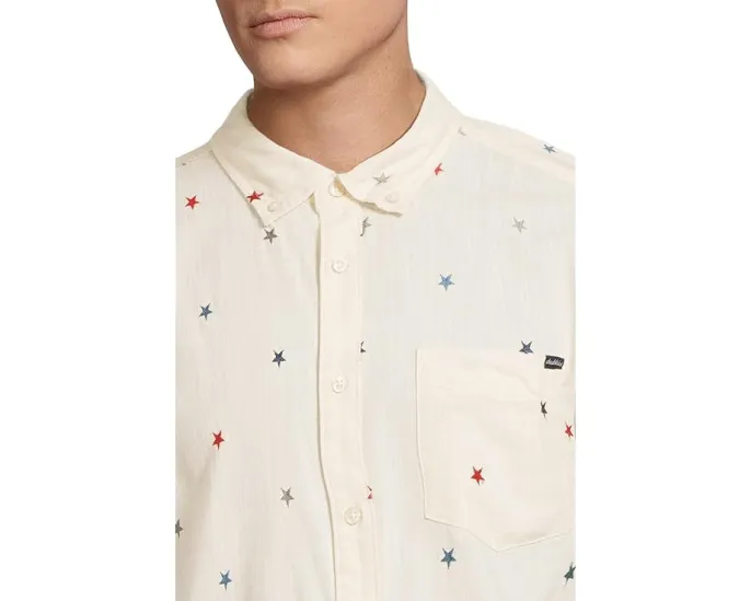 Рубашка Chubbies The All Stars No Stripes из хлопка с принтом звезд и классическим кроем