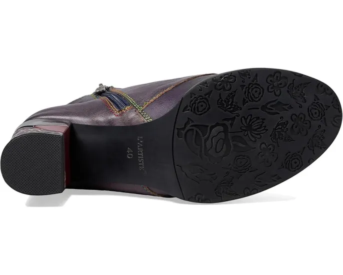 Ботильоны L'Artiste by Spring Step Maleeka с цветочным декором и липучкой