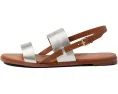 Cole Haan Плоские сандалии Flynn из кожи с регулируемой пряжкой