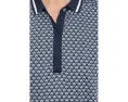 Поло Callaway Scarf Geo с рельефным воротником из переработанного полиэстера