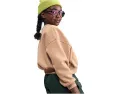 Свитшот Nike Kids Club Fleece Boxy Crew-Neck с вышитым логотипом
