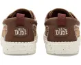 Детские кеды Hey Dude Wally Cru Crafted Varsity