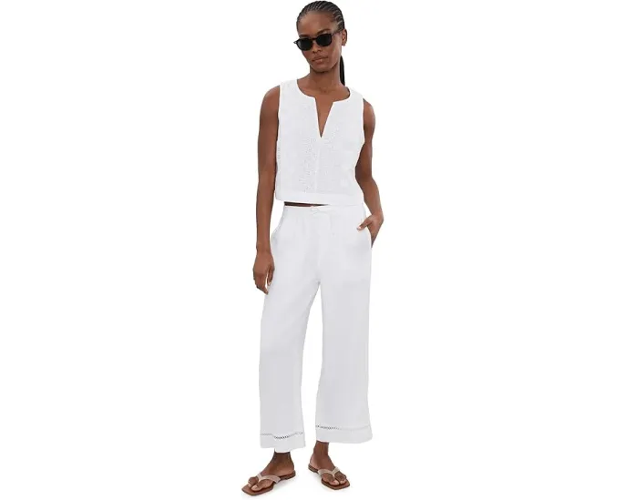 Kenzie Geo Eyelet Tank