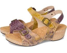 Сандалии L'Artiste by Spring Step Osuna из пробки и кожи с массивным каблуком