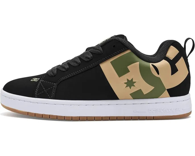 Кроссовки DC Court Graffik SQ с логотипом бренда и круглым носком