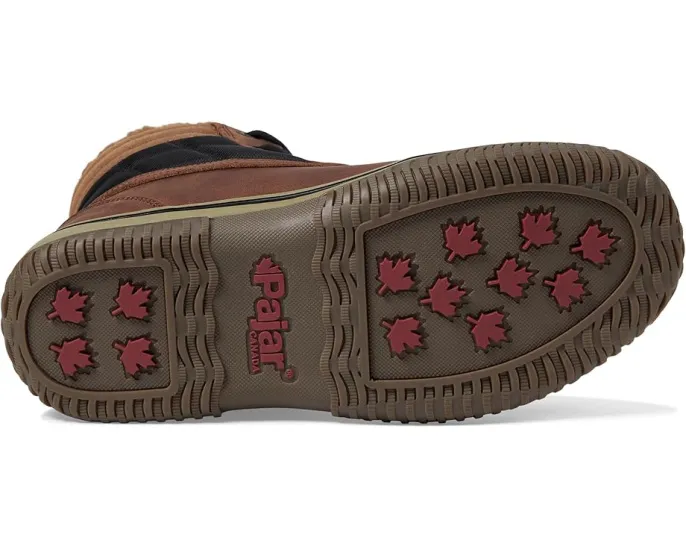 Ботинки Pajar CANADA Trooper 3.0 из кожи и текстиля с боковой молнией и текстильной стелькой