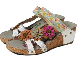 Туфли Delight на платформе с ярким цветочным принтом