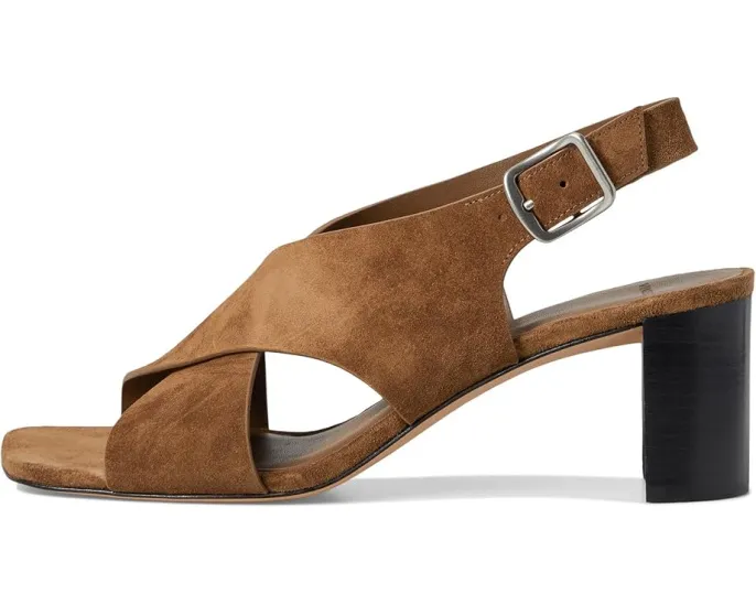 Босоножки Omega от Vince с перекрещивающимися бретелями и квадратным носком