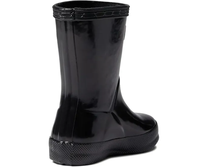 Детские сапоги Hunter First Classic Gloss для лужа с круглым носком