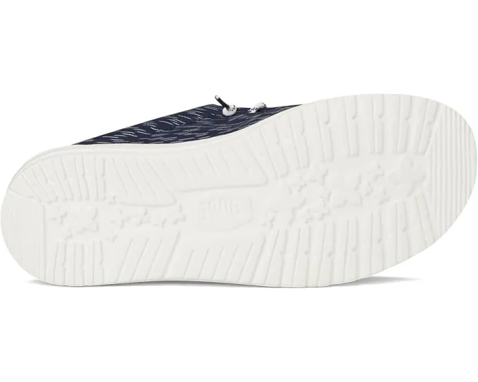 Кроссовки Hey Dude Wally Slip Jersey Jacquard с дышащим верхом и технологией Flex & Fold