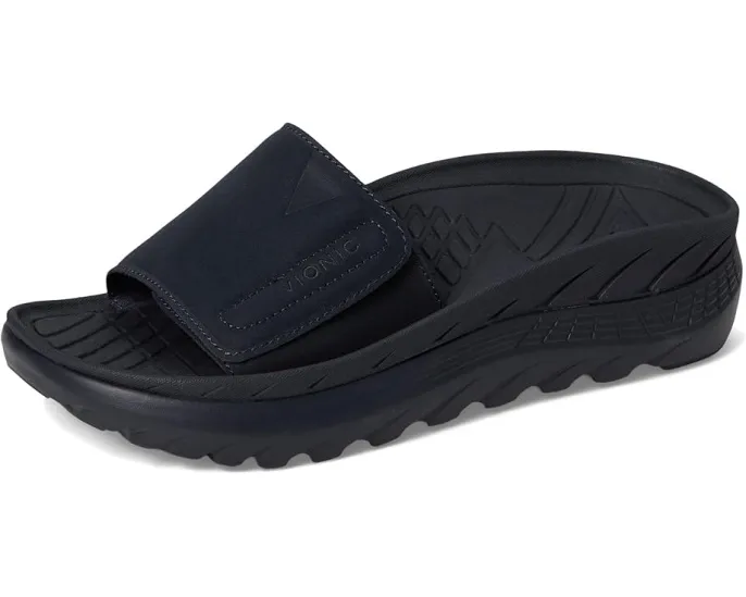 Сланцы VIONIC Rejuvenate Slides с массажной стелькой и регулируемым ремешком для восстановления