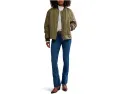 Куртка Jax Washed Bomber от Free People оливкового цвета