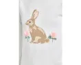 Свитер Bunny Intarsia с объемными цветами и воротником-стойкой