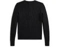 Детский кардиган Polo Ralph Lauren Kids с мелкой резинкой и металлическим эффектом