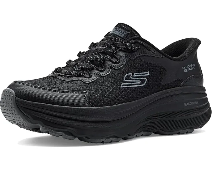 Безшнуровочные кроссовки SKECHERS Max Cushioning Zirrus Hands Free Slip-Ins с водонепроницаемым верхом