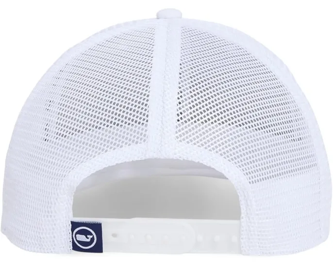 Бейсболка Vineyard Vines Sport Marlin Logo Performance Trucker с регулируемой застежкой