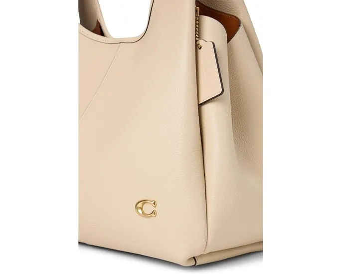 Сумка через плечо COACH Polished Pebble Leather Lana из полированной кожи