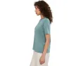 Футболка Eileen Fisher из органического пима хлопка с круглым вырезом