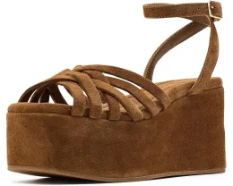 Сандалии Loeffler Randall Channing на платформе с регулируемым ремешком