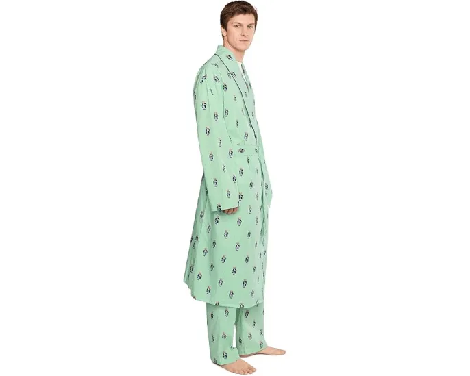 Халат Polo Ralph Lauren Woven Bear с принтом медведей