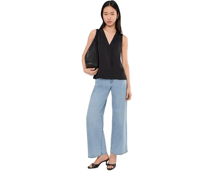 Джинсы Liverpool Los Angeles Stride Mid-rise Wide Leg с мягким стрейчем