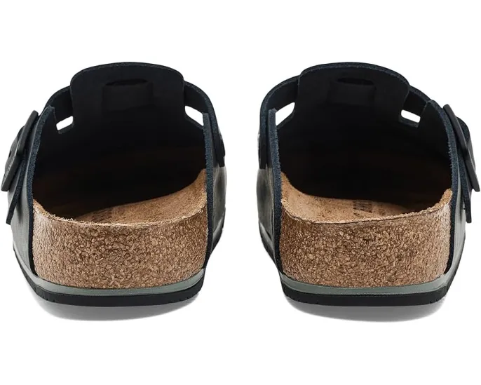 Профессиональные клоги Birkenstock Boston Pro с натуральной кожей