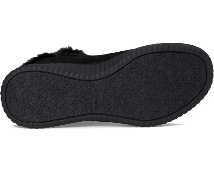 Ботильоны SKECHERS Wilshire Blvd с замшевым верхом и меховой подкладкой на клиновидном каблуке