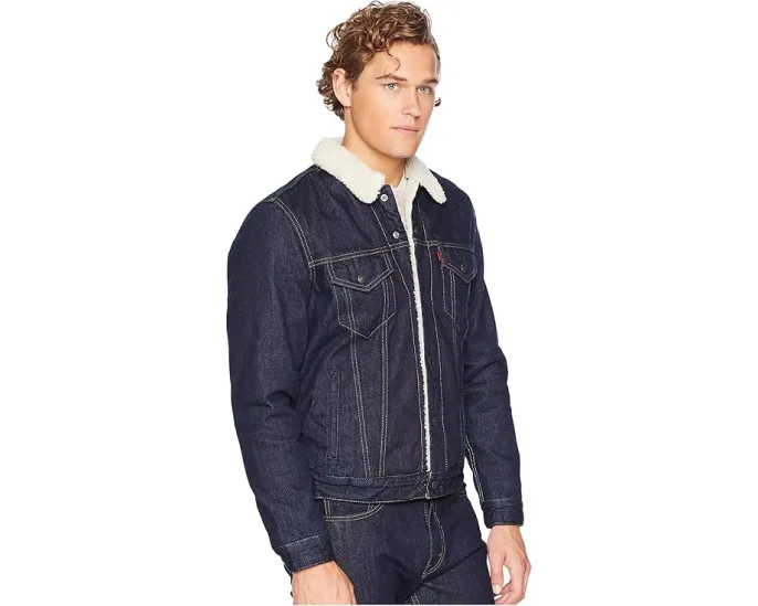 Куртка Levi's® Mens Type III Sherpa Trucker с подкладкой из шерпы