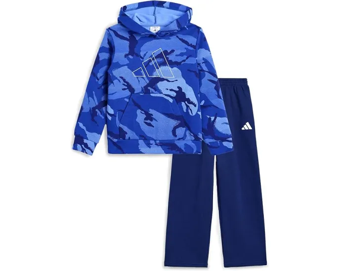 Adidas детский камуфляжный костюм Aop Sportswear с принтом