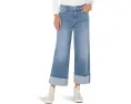 Джинсы Morgan Mid-Rise Cuffed Wide Leg Liverpool Los Angeles с манжетами