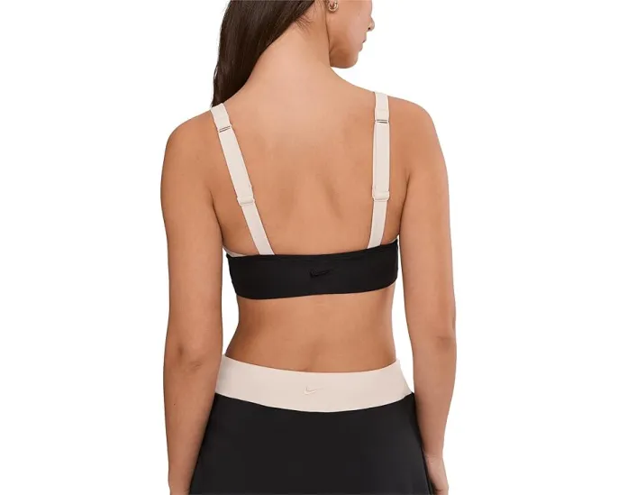 Мидкини Nike Bold Color Block со средней поддержкой и сетчатыми вставками