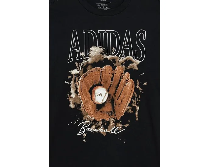 Футболка Adidas Photoreal Baseball Glove Tee для детей с принтом перчатки