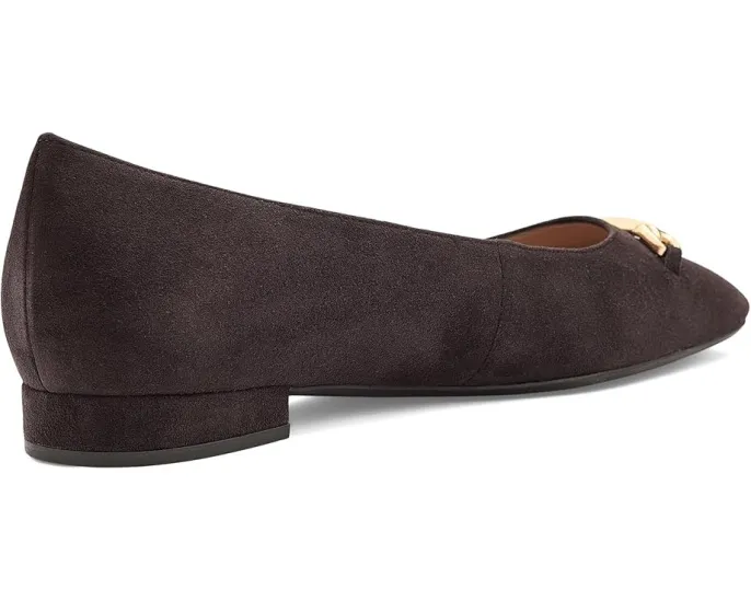 Cole Haan балетки Go-to Verley Horsebit из черной кожи