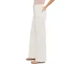 Джинсы Saige Mid-Rise Wide Leg Crop с широкими штанинами и средней посадкой в цвете Powder Mended