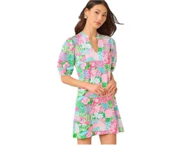 Платье Carey с коротким рукавом и высоким воротником от Lilly Pulitzer