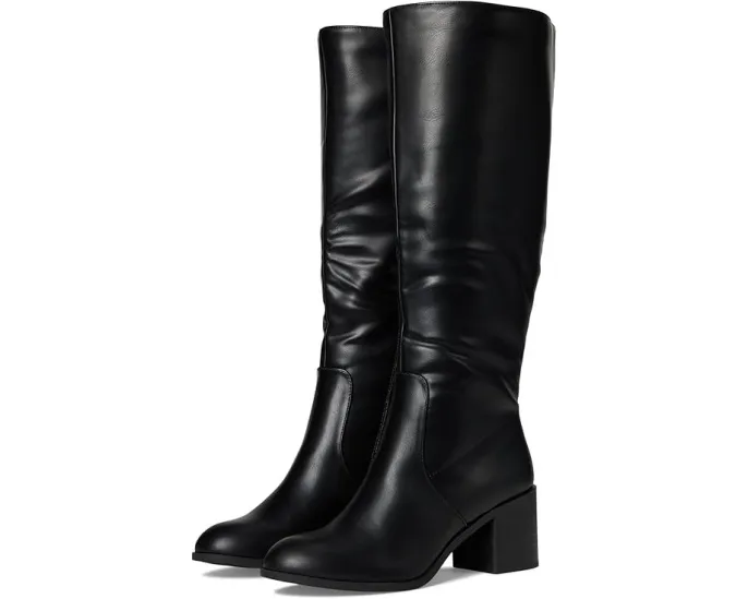 Сапоги Romilly до колена с квадратным каблуком и круглым носком Journee Collection